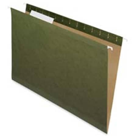 Davenport Hanging File Folders- Recycled- .33 Cut- Letter- Green DA126963